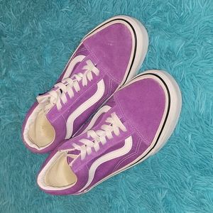 Purple Vans unisex